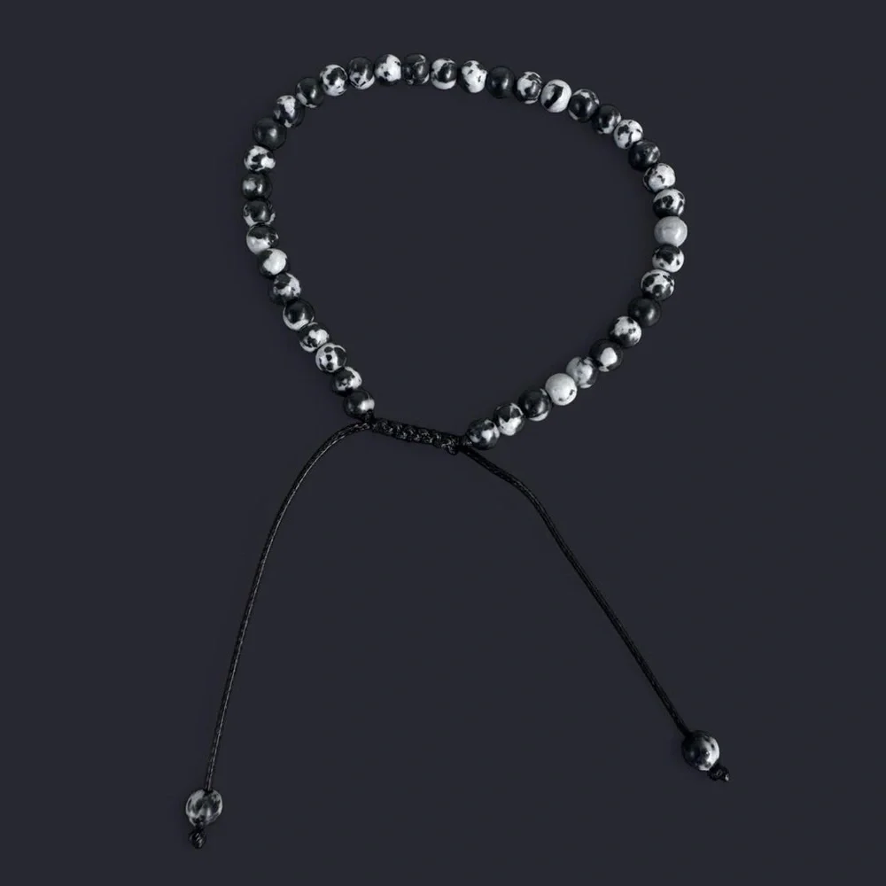 Gemstone Bead Bracelet Stack 4mm - 5pcs